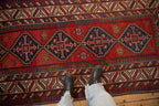 4x8 Antique Kazak Rug Runner