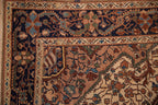 4.5x6.5 Vintage Distressed Malayer Rug