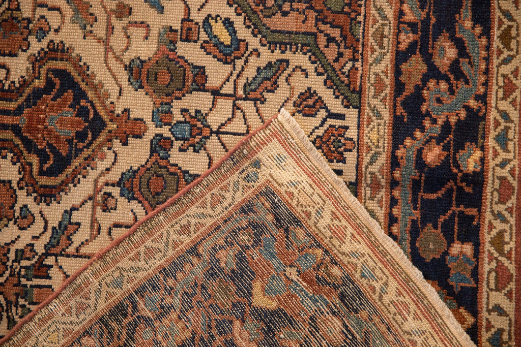 4.5x6.5 Vintage Distressed Malayer Rug