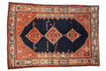 5.5x7.5 Vintage Malayer Carpet