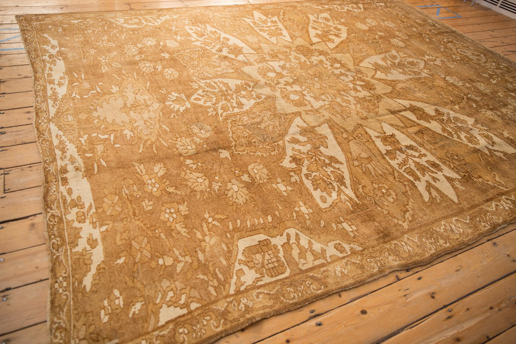 8.5x11 Vintage Distressed Kars Carpet