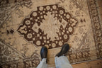 4x6 Vintage Distressed Oushak Rug
