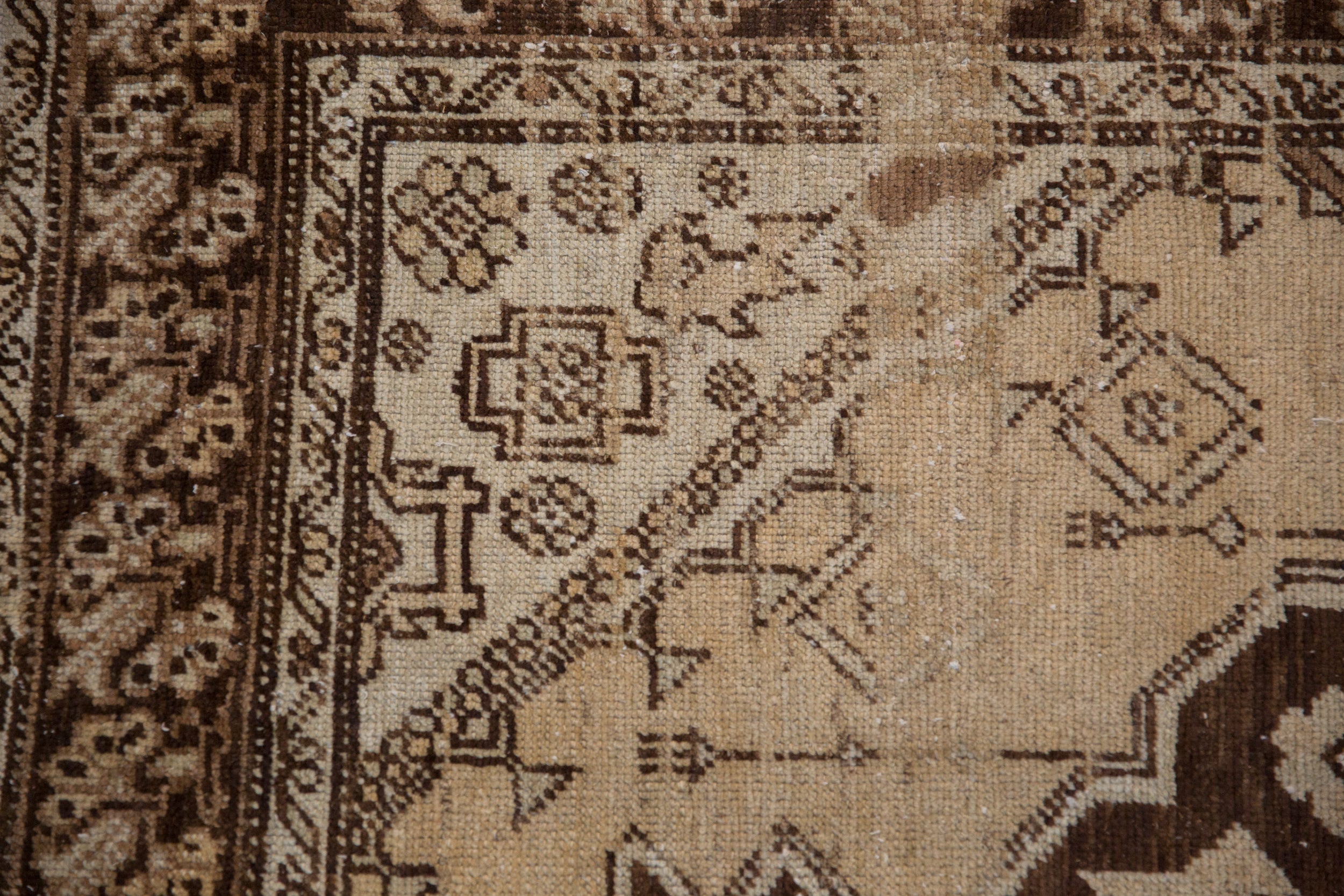 4x6 Vintage Distressed Oushak Rug