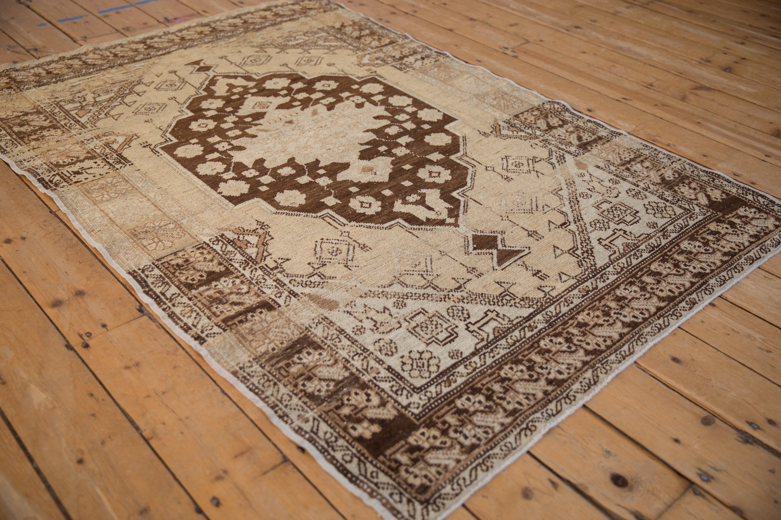 4x6 Vintage Distressed Oushak Rug