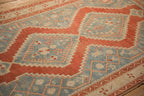 4x6.5 Vintage Distressed Karabagh Rug