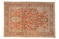 4.5x6.5 Vintage Distressed Baktiari Rug