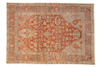 4.5x6.5 Vintage Distressed Baktiari Rug