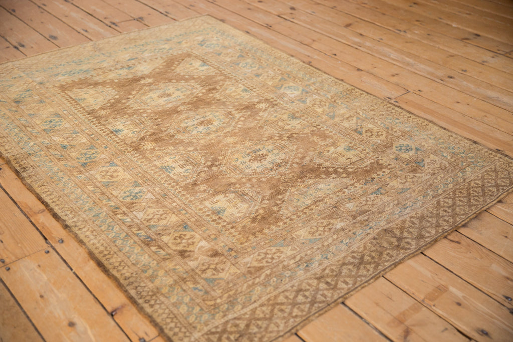 4x5.5 Vintage Afghan Rug