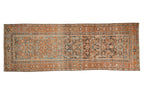 3.5x9.5 Vintage Distressed Malayer Rug Runner
