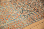 3.5x9.5 Vintage Distressed Malayer Rug Runner