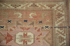 3.5x6.5 Vintage Distressed Anatolian Rug