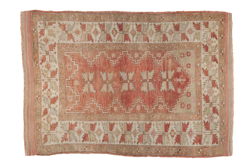 3.5x5.5 Vintage Distressed Melas Rug