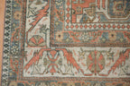 6.5x10 Vintage Distressed Caucasian Carpet