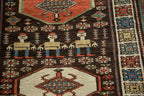 3.5x12.5 Vintage Kurdish Rug Runner