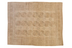 8.5x10.5 Vintage Distressed Ersari Carpet