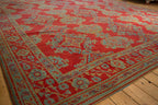 11.5x13.5 Vintage Oushak Carpet
