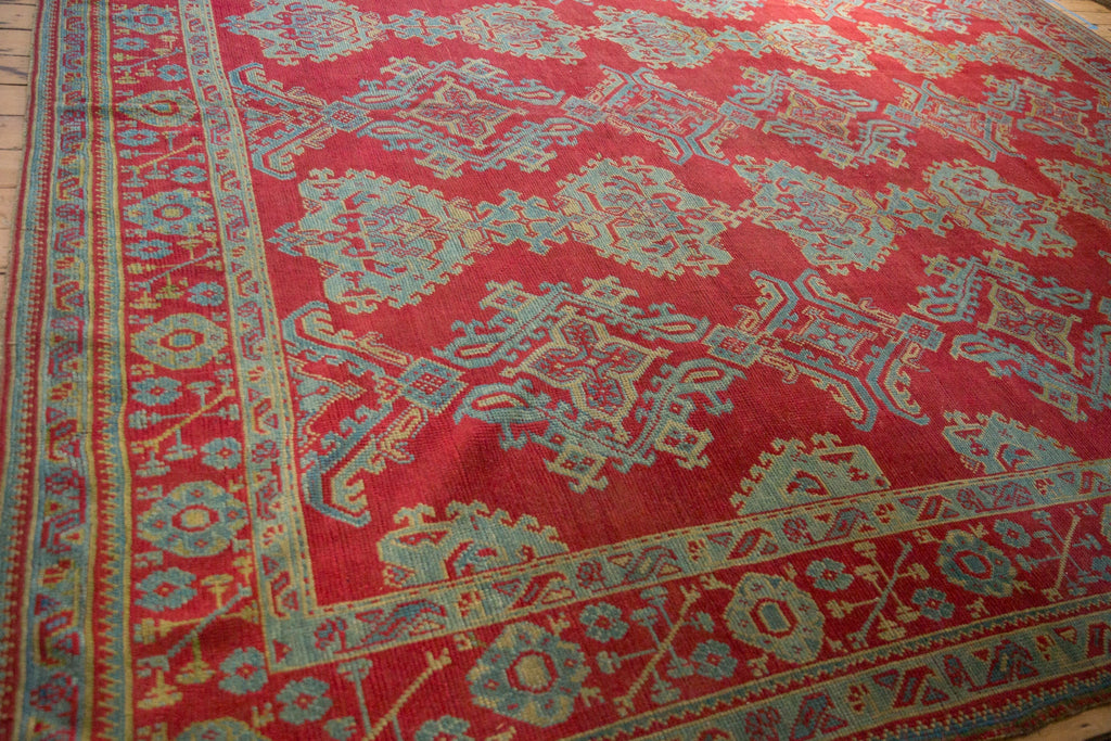 11.5x13.5 Vintage Oushak Carpet