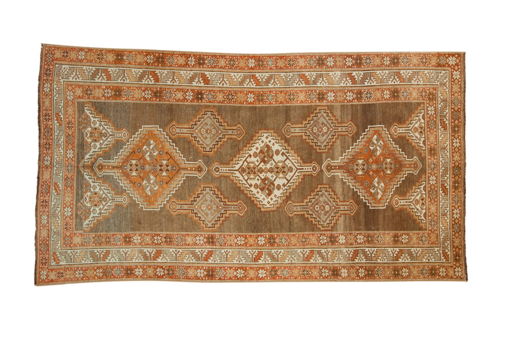 4.5x8.5 Vintage Distressed Kurd Rug