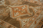 4.5x8.5 Vintage Distressed Kurd Rug