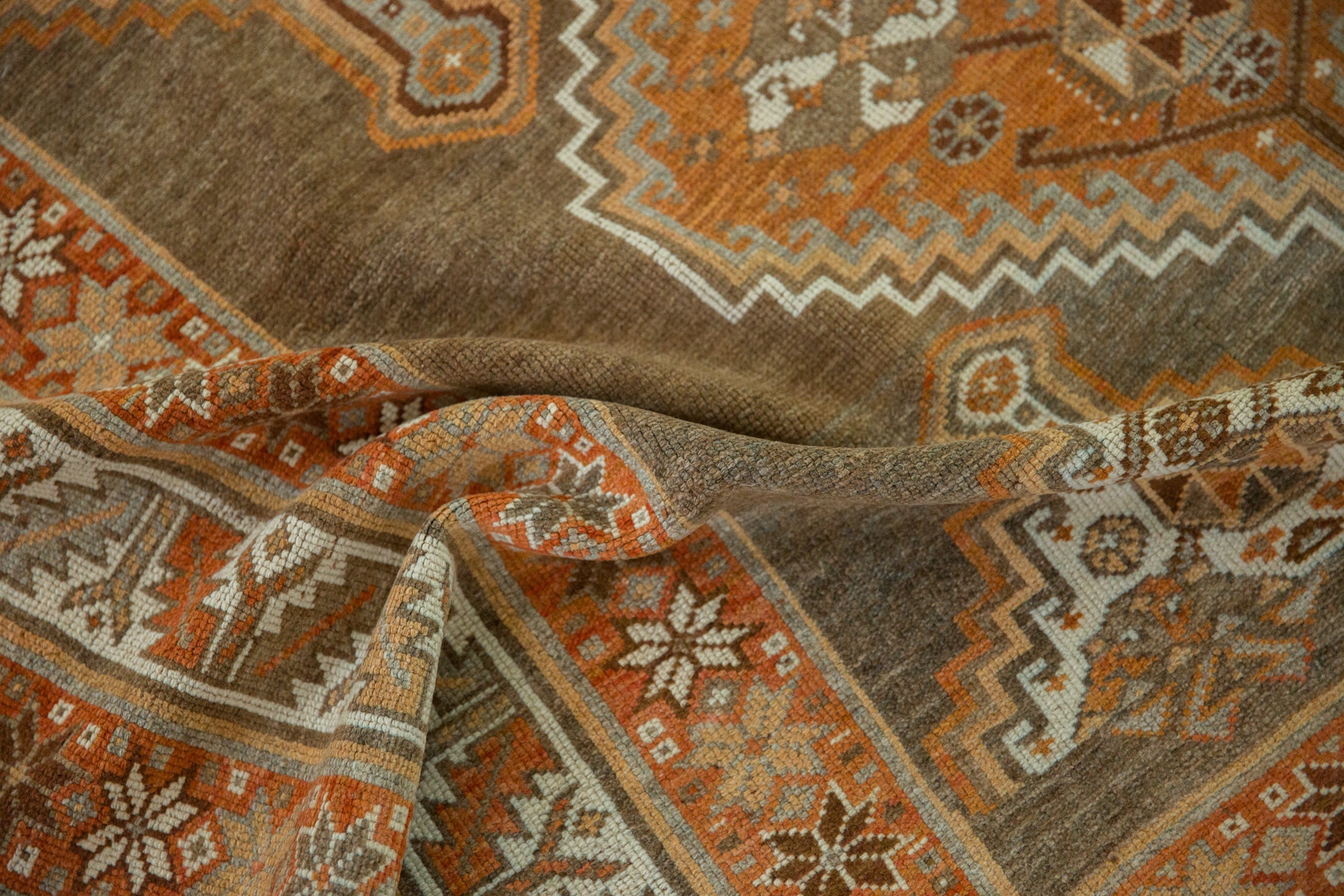 4.5x8.5 Vintage Distressed Kurd Rug