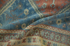 5x6.5 Vintage Distressed Caucasian Rug