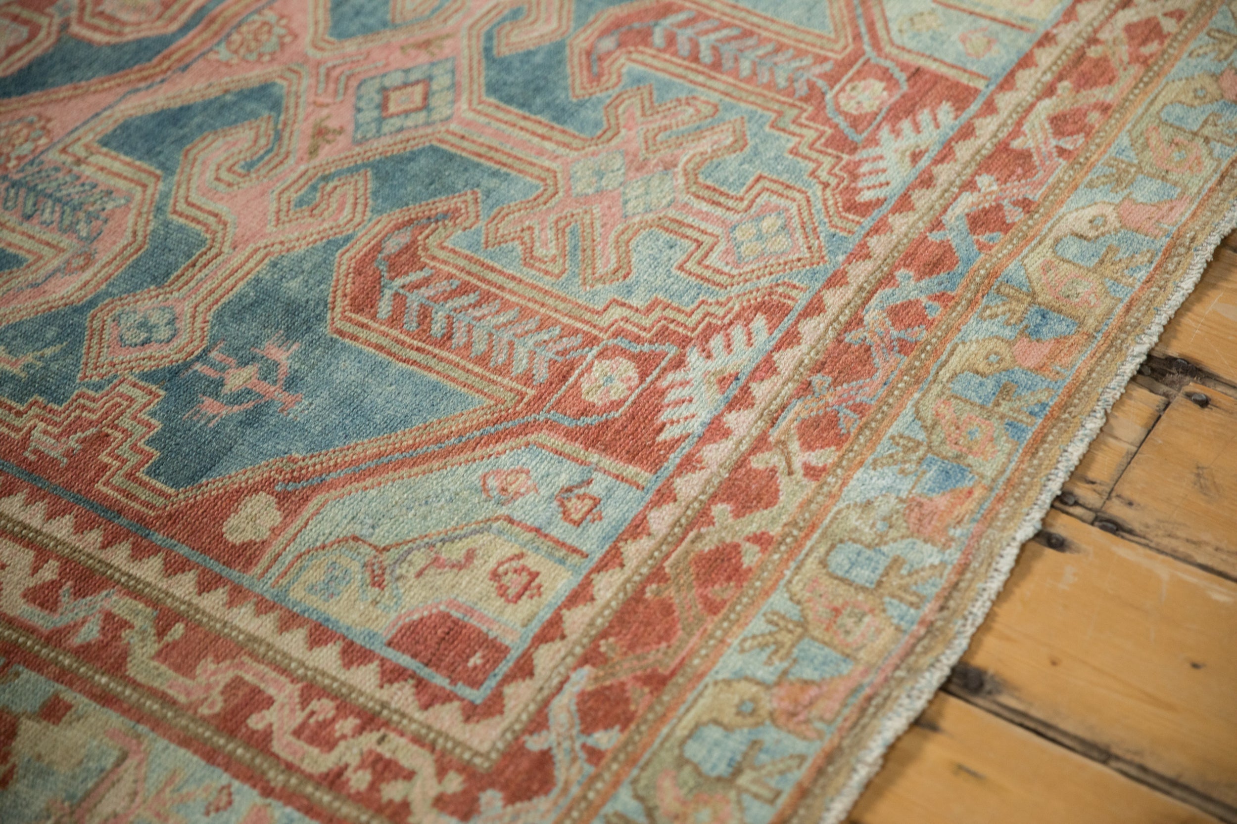 4x6 Vintage Distressed Malayer Rug
