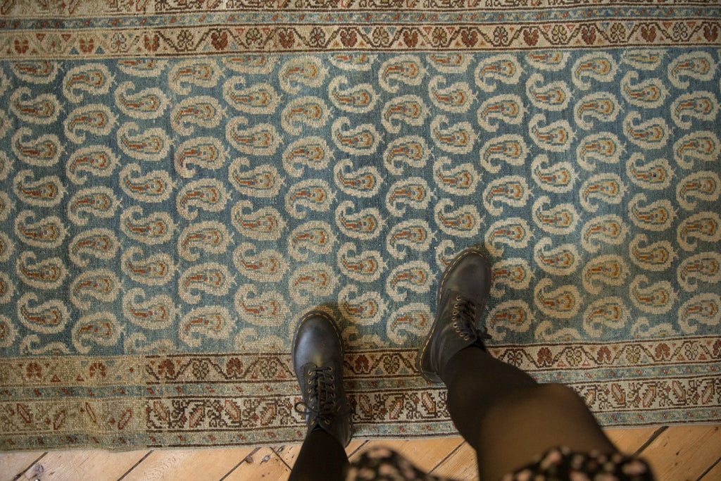 3x16 Vintage Distressed Hamadan Rug Runner