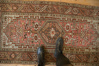 3x5.5 Vintage Distressed Heriz Rug