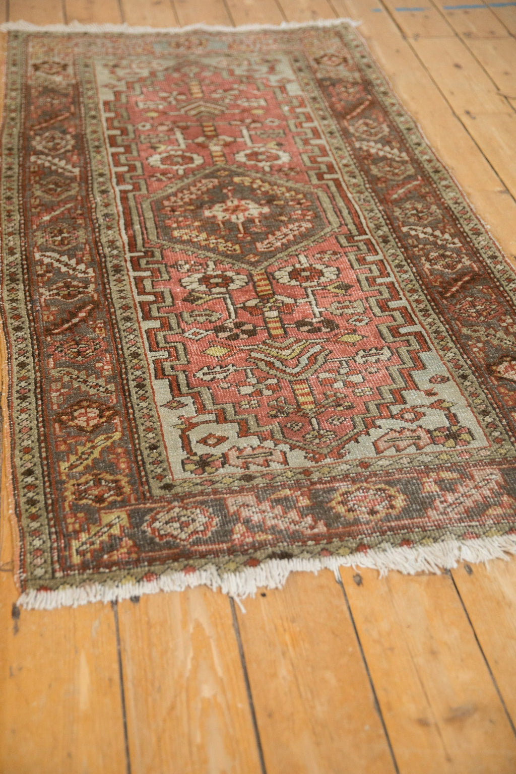 3x5.5 Vintage Distressed Heriz Rug