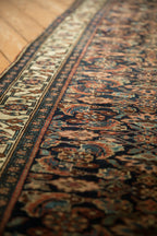 3.5x18 Antique Bijar Rug Runner