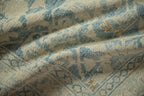 4.5x7 Vintage Distressed Hamadan Rug