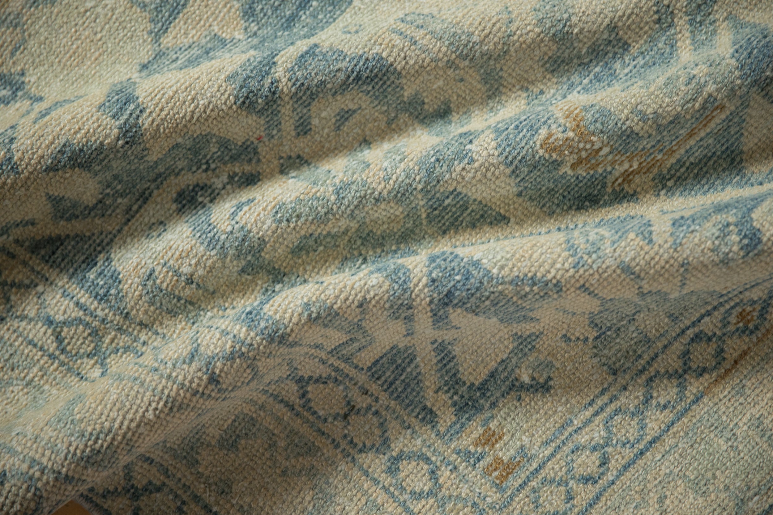4.5x7 Vintage Distressed Hamadan Rug