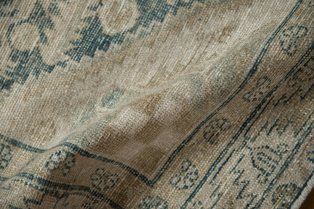 4x6.5 Vintage Distressed Hamadan Rug
