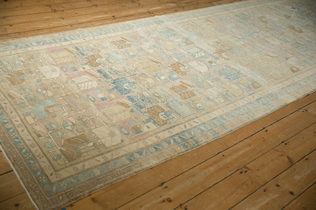 5x13.5 Vintage Distressed Northwest Persian Rug Runner