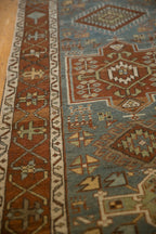 3x14.5 Vintage Distressed Karaja Rug Runner