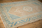 4x6.5 Vintage Distressed Hamadan Rug