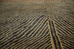7x9.5 Afghani Moroccan Design Carpet