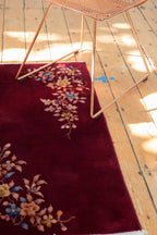 2x4 Vintage Nichols Art Deco Rug Runner
