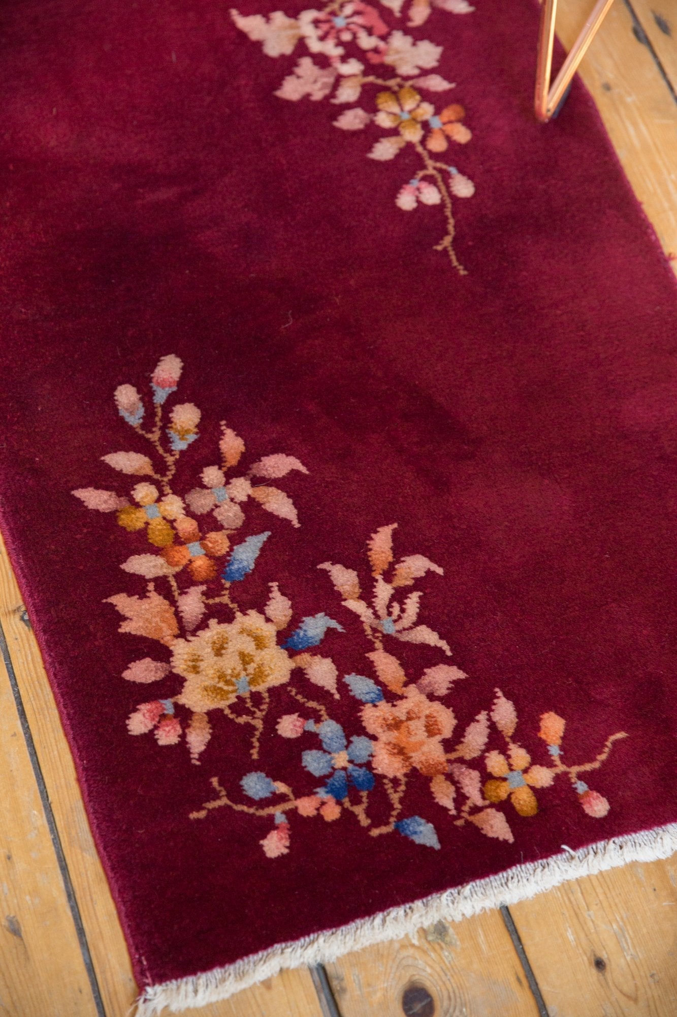 2x4 Vintage Nichols Art Deco Rug Runner