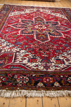 7x9.5 Vintage Mehrivan Carpet
