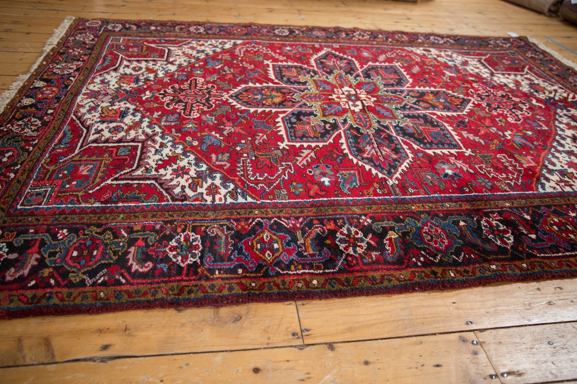 7x9.5 Vintage Mehrivan Carpet