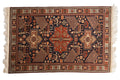 4x6.5 Vintage Romanian Akstafa Design Rug