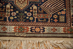 4x6.5 Vintage Romanian Akstafa Design Rug