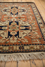 4x6 Vintage Romanian Kazak Design Rug
