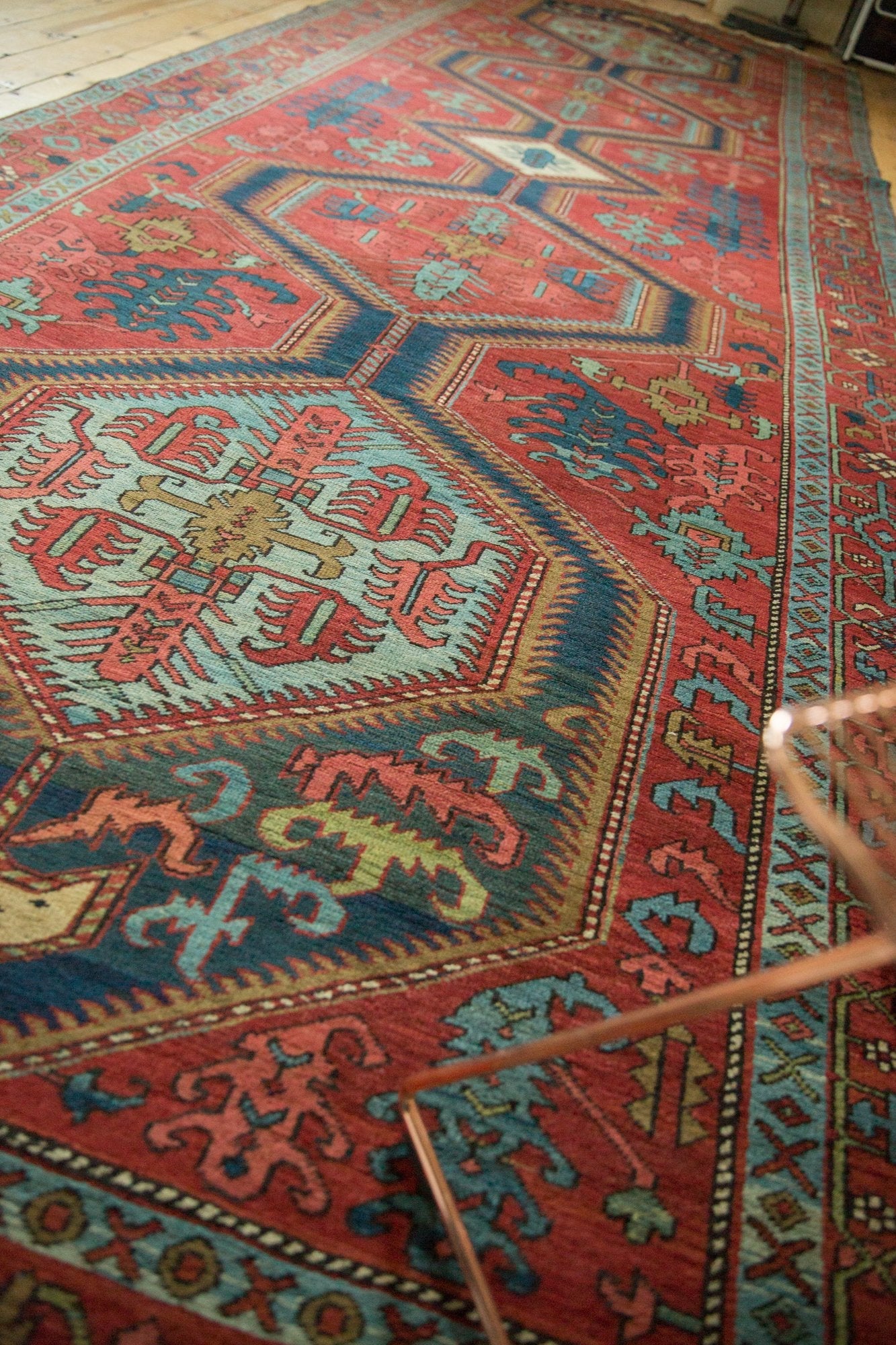 6.5x17.5 Antique Serapi Rug Runner