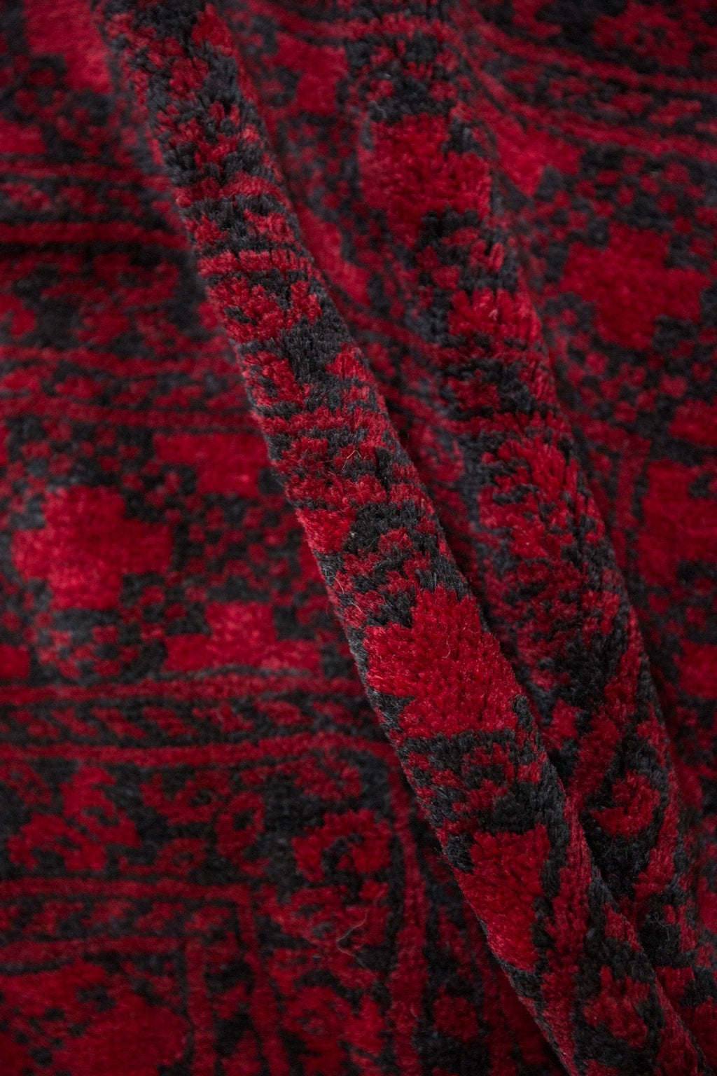 9x12.5 Vintage Afghani Ersari Design Carpet