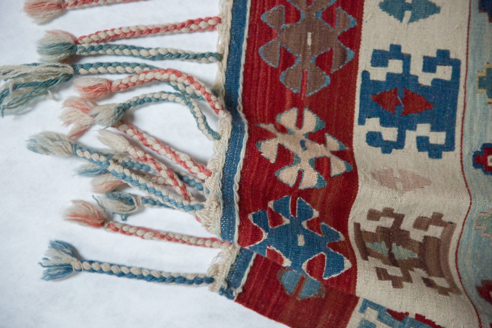 3.5x5.5 Vintage Fine Turkish Kilim Rug