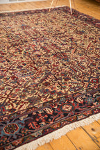 9.5x10 Vintage Mehrivan Square Carpet