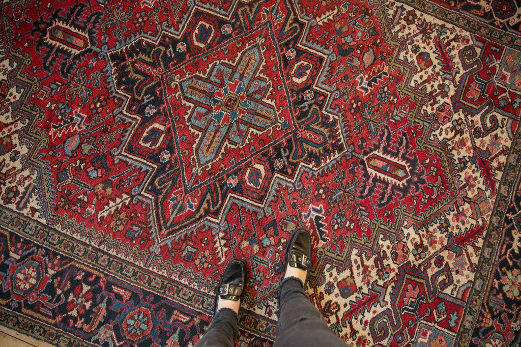 6x8.5 Vintage Heriz Carpet