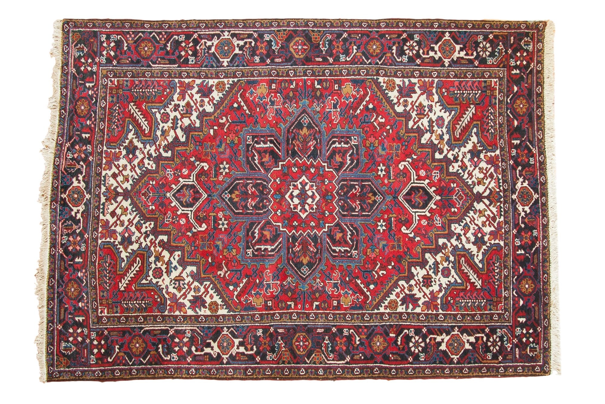 6.5x9 Vintage Mehrivan Carpet
